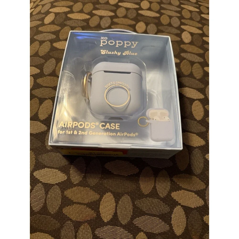 XO Poppy Slushy Blue AirPod Pro Case 1st & 2nd Generation New Sealed box - Picture 3 of 5